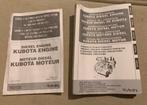 Kubota diesel motor handleiding, Ophalen of Verzenden
