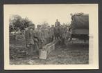 WOII foto : Rusland Feldtankstelle, Verzenden, Landmacht, Duitsland, Foto of Poster