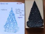 Kerst 009 Houten stempel, Hobby en Vrije tijd, Stempelen, Ophalen of Verzenden, Zo goed als nieuw, Houten stempel