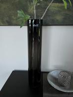 Smalle DutZ vaas zwart, Ophalen, 50 tot 75 cm, Zwart, Glas