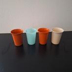 Tupperware bekers retro, Ophalen of Verzenden, Gebruikt, Beker of Kan