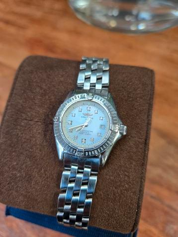 Breitling callistino 29mm diamant parelmoer dames  beschikbaar voor biedingen
