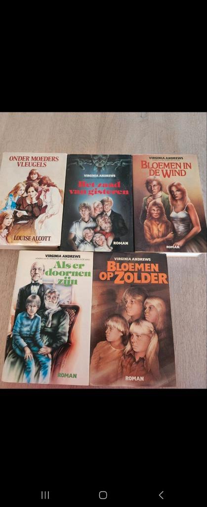 Virginia Andrews Boeken Set (5 stuks), Boeken, Romans, Gelezen, Ophalen of Verzenden