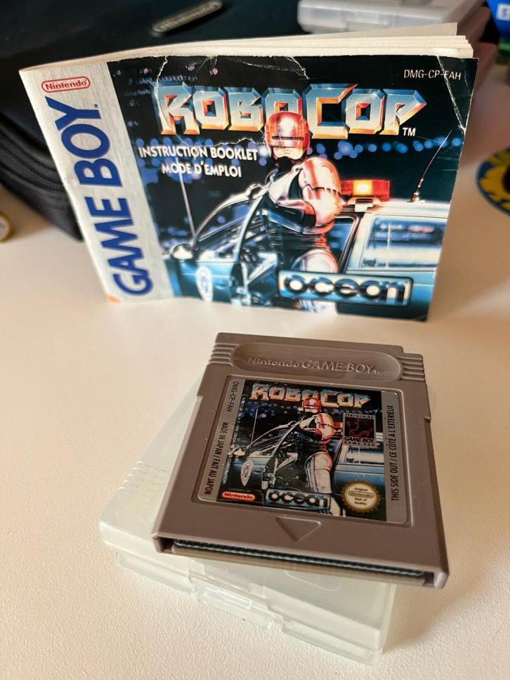 RoboCop spel Game Boy classic, Spelcomputers en Games, Games | Nintendo Game Boy, Gebruikt, Avontuur en Actie, 1 speler, Vanaf 7 jaar