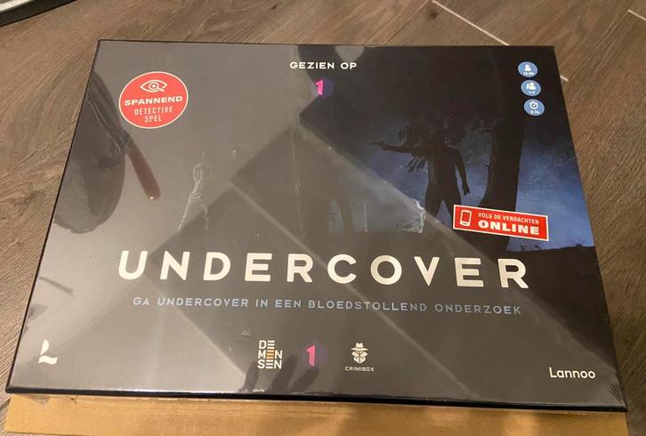 Undercover bordspel, Hobby en Vrije tijd, Gezelschapsspellen | Bordspellen, Nieuw, Ophalen of Verzenden