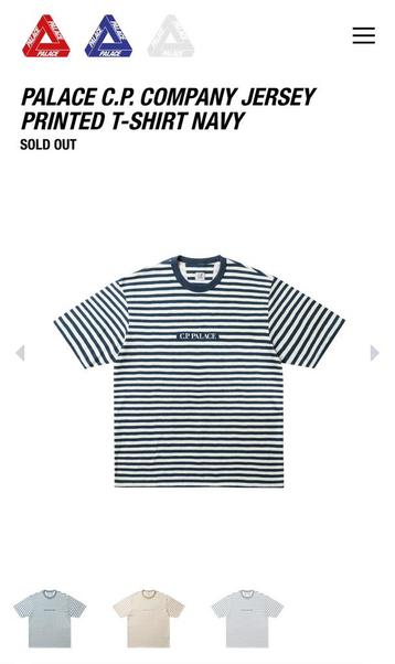Palace CP company tshirt beschikbaar voor biedingen
