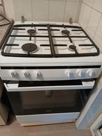 Gasfornuis met elektrische oven, Witgoed en Apparatuur, Fornuizen, Ophalen, 4 kookzones, Gas, Vrijstaand