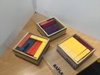3 dozen met gekleurde Kapla ongeveer 150 bouwstrips, Ophalen, Zo goed als nieuw