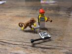 Lego poppetje piraat, aap en vlag, Kinderen en Baby's, Speelgoed | Duplo en Lego, Ophalen of Verzenden, Losse stenen, Lego