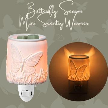 Te koop Scentsy mini warmer Butterfly Season NIEUW €15 beschikbaar voor biedingen