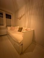 Ikea Hemnes bedbank, Huis en Inrichting, Ophalen, Gebruikt, Eenpersoons, Wit