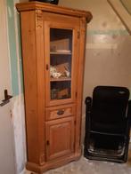 Grenen hoekkast, Huis en Inrichting, Kasten | Secretaires, Ophalen, Gebruikt