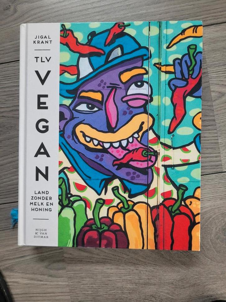 TLV Vegan - Jigal Krant kookboek, Boeken, Kookboeken, Zo goed als nieuw, Voorgerechten en Soepen, Hoofdgerechten, Tapas, Hapjes en Dim Sum