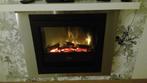open hard met verwarming, Huis en Inrichting, Ophalen, Zo goed als nieuw, Hangende haard, Elektrische haard