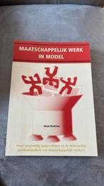 J. Bootsma - Maatschappelijk werk in model, Ophalen of Verzenden, Zo goed als nieuw, J. Bootsma