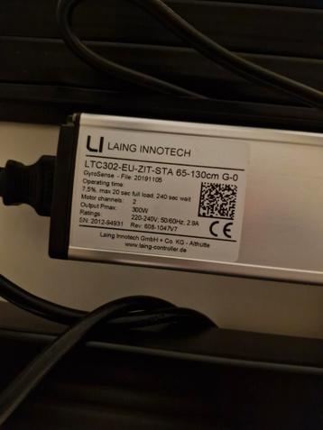 Zit-stabureau 120x80cm, 2 motoren, Nieuwstaat! - afbeelding 4