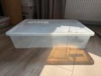 SAMLA transparante bak 79x57x18cm / 55 liter, Huis en Inrichting, Ophalen