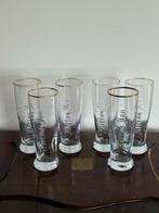 Vintage Hertog Jan Bierglazen - Set van 6, Ophalen of Verzenden, Gebruikt, Glas of Glazen, Hertog Jan