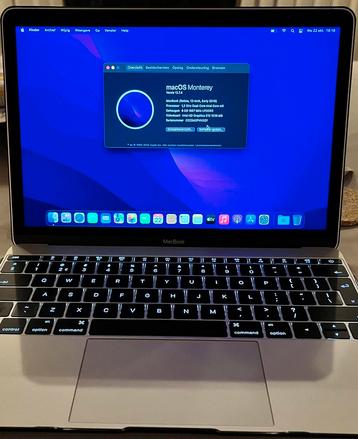 Macbook Retina 12 inch 8GB geheugen 500GB ssd early 2016 beschikbaar voor biedingen