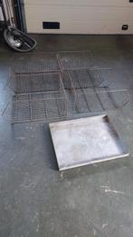 4 stalen kratten, Kooi, Ophalen, Minder dan 60 cm, 110 cm of meer