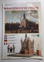 Deventer museum De Waag model bouwplaat, Ophalen of Verzenden, Zo goed als nieuw, 1:50 tot 1:144