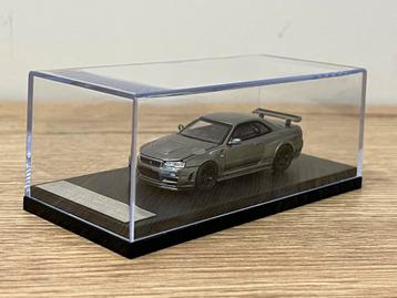 Nissan Skyline GT-R R34 NISMO Crs Gun metallic motorhelix beschikbaar voor biedingen