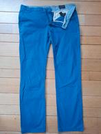 MILLS BROTHERS chino broek blauw maat XXL, Blauw, Overige maten, Ophalen of Verzenden, Zo goed als nieuw