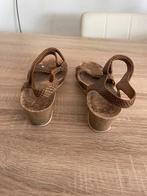 Stoere bruine leren sandalen sleehak Panamajack juila 41, Uitgeest, Bruin, Tweedekansshop, Zo goed als nieuw