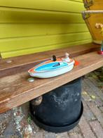 blikken vintage speelgoedboot, opwindbaar, Antiek en Kunst, Verzenden