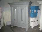 Broodkasten antieke vintage brocante buffetkasten kamerkast, Ophalen, Zo goed als nieuw, 25 tot 50 cm, 200 cm of meer