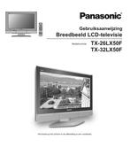 LCD TV Breedbeeld Panasonic, Panasonic, 50 Hz, Zo goed als nieuw, 80 tot 100 cm