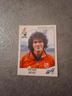 Panini sticker Euro 92 Zweden. Speler Peter Bosz Nederland., Verzenden, Zo goed als nieuw, Sticker