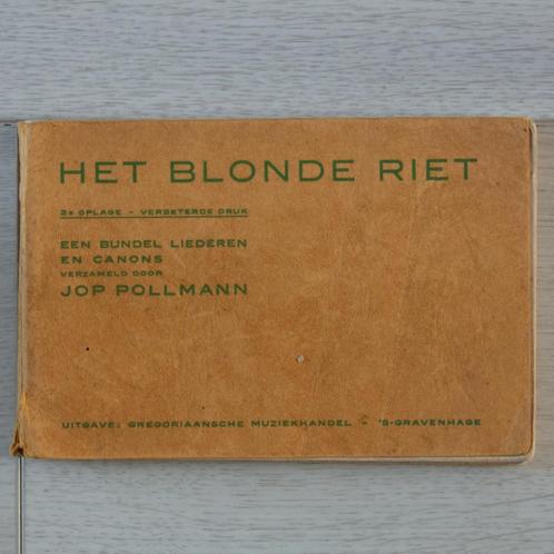 Het blonde riet. Een bundel liederen en canons, Boeken, Muziek, Gelezen, Genre of Stijl, Ophalen
