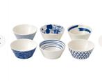 Gezocht: Royal Doulton Pacific schaaltjes en bord (streep), Ophalen of Verzenden, Zo goed als nieuw