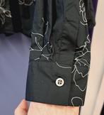 Paul & Joe sister zwarte blouse +witte bloemen 36-38 41057, Kleding | Dames, Paul & Joe, ., Zwart, Zo goed als nieuw