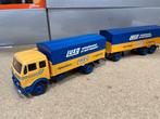 CONRAD MERCEDES LUEG SPEDITION COMBI, Hobby en Vrije tijd, Modelauto's | 1:50, Ophalen of Verzenden, Gebruikt, Bus of Vrachtwagen