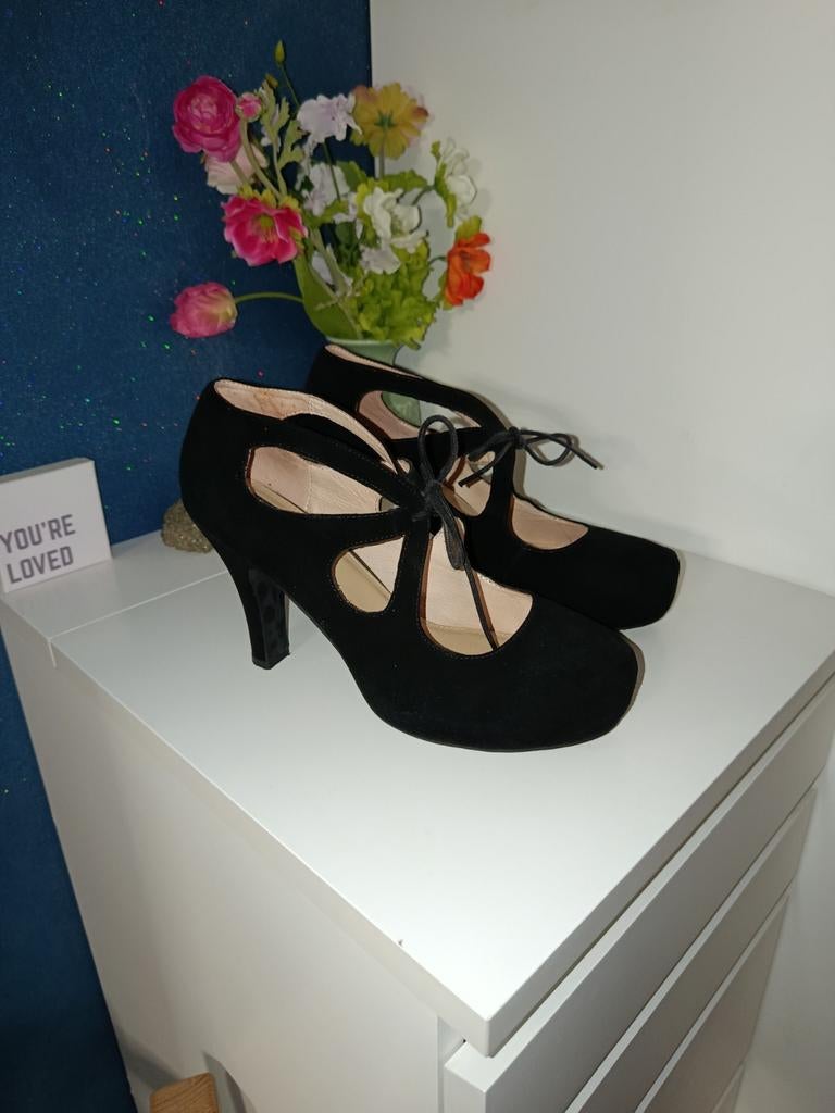 Lola Ramona Schoenen - Maat 42 - Amper Gedragen, Kleding | Dames, Schoenen, Zwart, Lola Ramona, Ophalen of Verzenden, Zo goed als nieuw