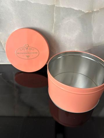 Het koekemannetje koektrommel koekblik beschikbaar voor biedingen