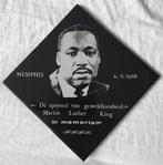 Martin Luther King herdenkings tegel, Antiek en Kunst, Antiek | Wandborden en Tegels, Ophalen of Verzenden