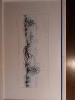 Landschap Aquarel Schilderij, Antiek en Kunst, Ophalen of Verzenden