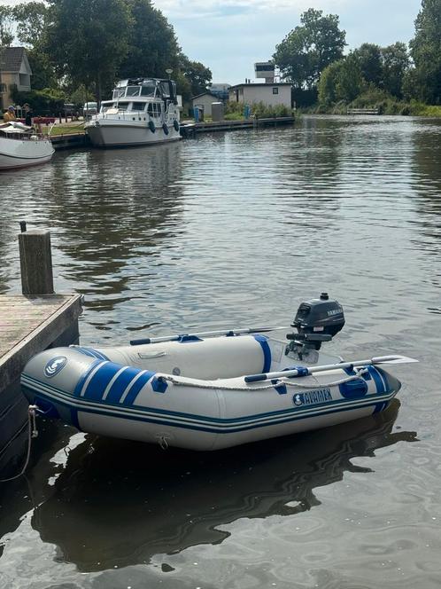 Talamex rubberboot boot met Yamaha 2.5 pk 4 takt motor, Watersport en Boten, Accessoires en Onderhoud, Zo goed als nieuw, Ophalen