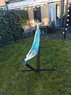 Hangmat met standaard 320*100, Tuin en Terras, Hangmatten, Ophalen, Zo goed als nieuw, Eenpersoons, Met standaard