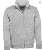Pure Wool Herenvest  MNL-1703 Lichtgrijs, Maat 52/54 (L), -, -, Nieuw