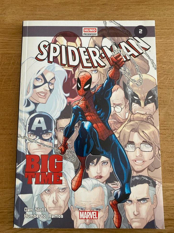 Spider-Man: Big Time - HUMO Presenteert 2, Boeken, Strips | Comics, Zo goed als nieuw, Eén comic, Amerika, Ophalen