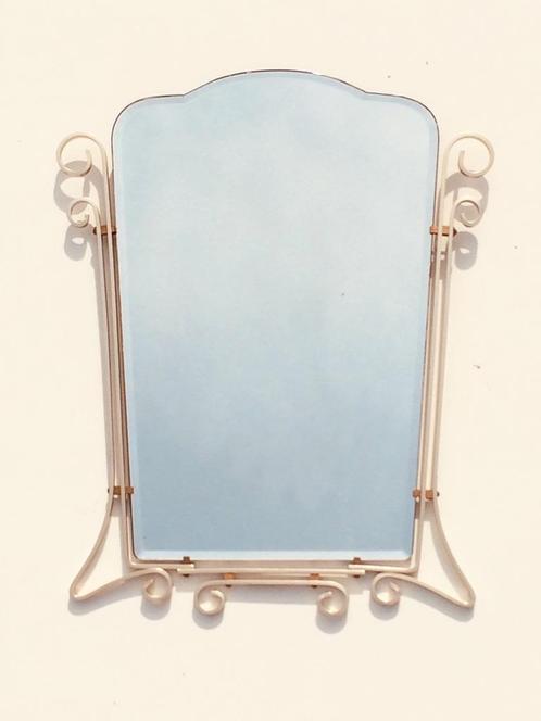Vergulde spiegel in Art Nouveau-stijl * Retro * Vintage *, Huis en Inrichting, Woonaccessoires | Spiegels, Zo goed als nieuw, Minder dan 50 cm