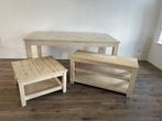 Eettafel en tvmeubel, Huis en Inrichting, Tafels | Eettafels, Ophalen, Gebruikt, 50 tot 100 cm, Vijf personen of meer