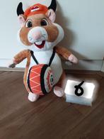 Ah hamster knuffel Albert heijn oranjefans met trommel, Kinderen en Baby's, Ophalen, Zo goed als nieuw, Overige typen