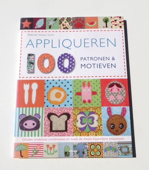 Naaiboek M4779: Appliqueren - 100 Patronen en Motieven, Boeken, Hobby en Vrije tijd, Zo goed als nieuw, Borduren en Naaien, Ophalen of Verzenden