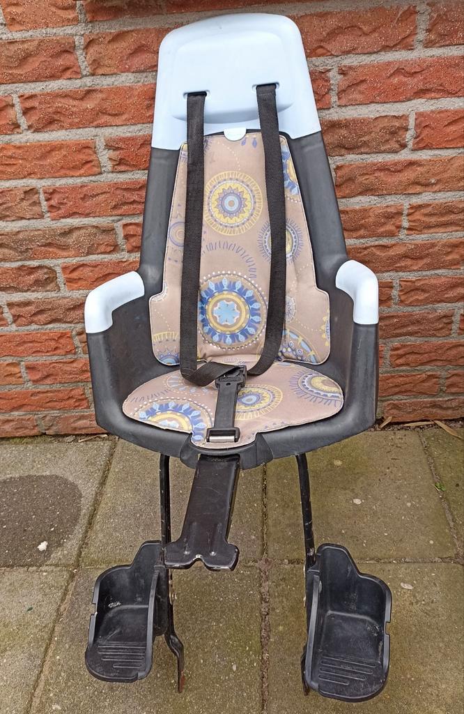 Bobike fietszitje achter, Fietsen en Brommers, Fietsaccessoires | Fietsstoeltjes, Gebruikt, Achterzitje, 9 t/m 18 kg, Voetsteuntjes