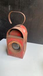 Oude vintage trein/seinlamp, Ophalen, Gebruikt, Trein, Overige typen